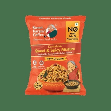 Sweet Karam Coffee Khatta Meetha Chivda Mixture Namkeen
