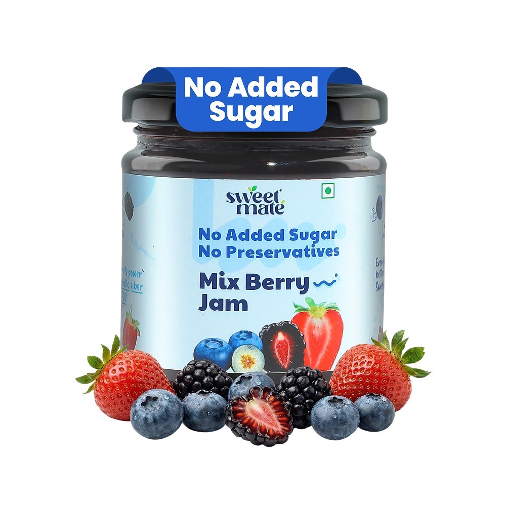 Sweetmate Sugar Free Mix Berry Jam