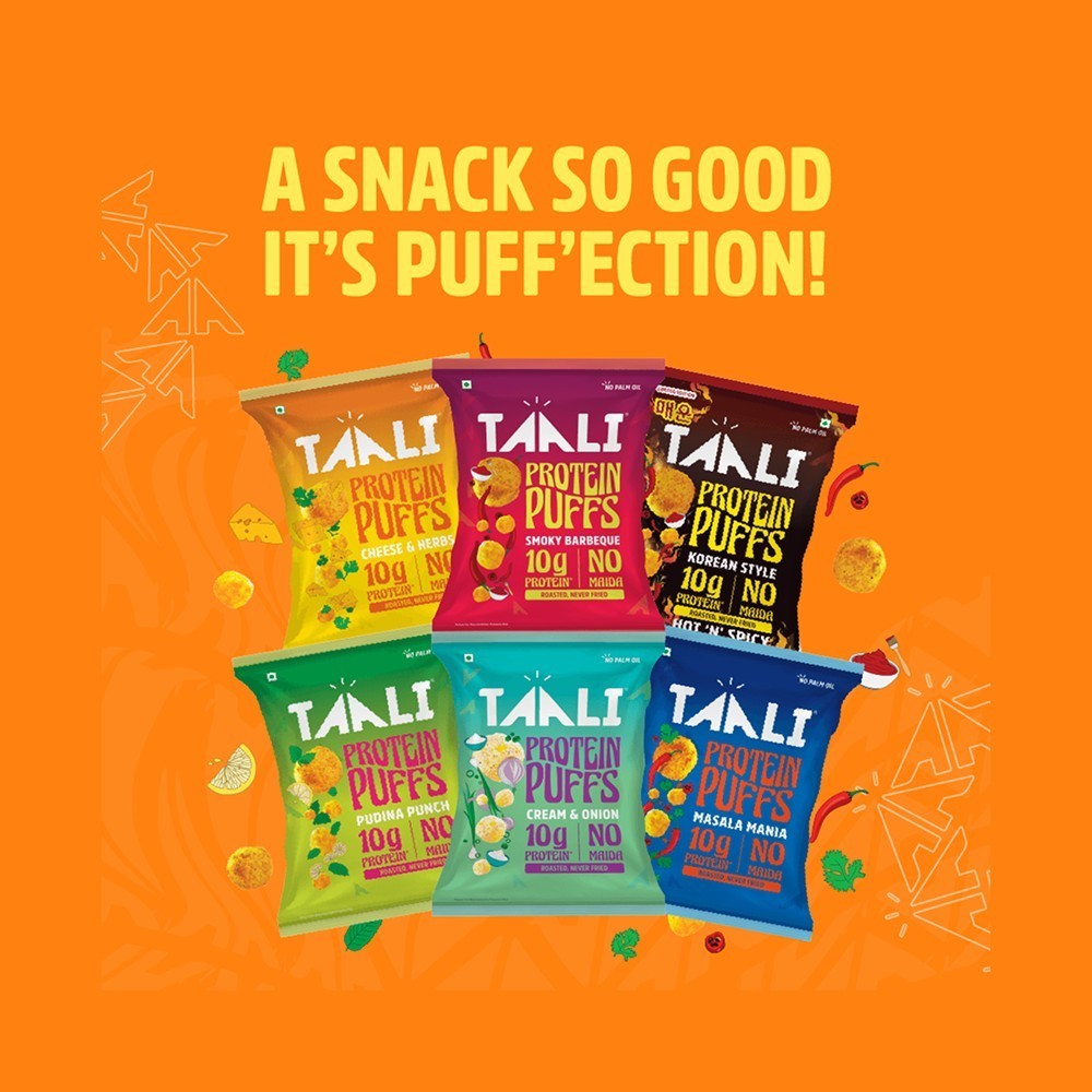 Taali Roasted Protein Puffs - Cheese Balls