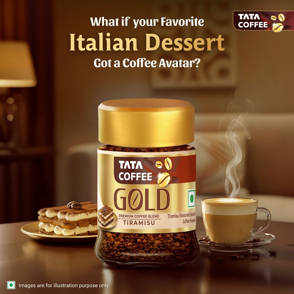 Tata Coffee Gold Tiramisu Instant Coffee