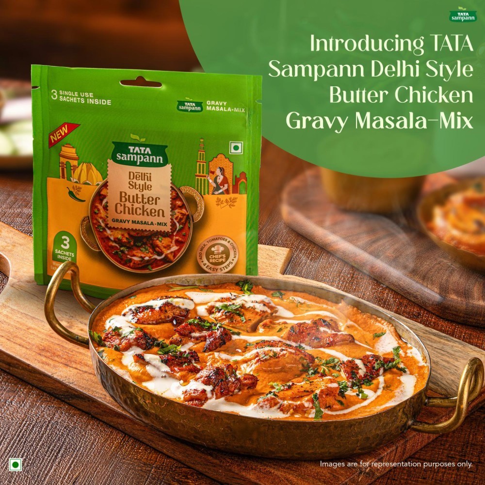 Tata Sampann Delhi Style Butter Chicken Instant Gravy Masala Mix