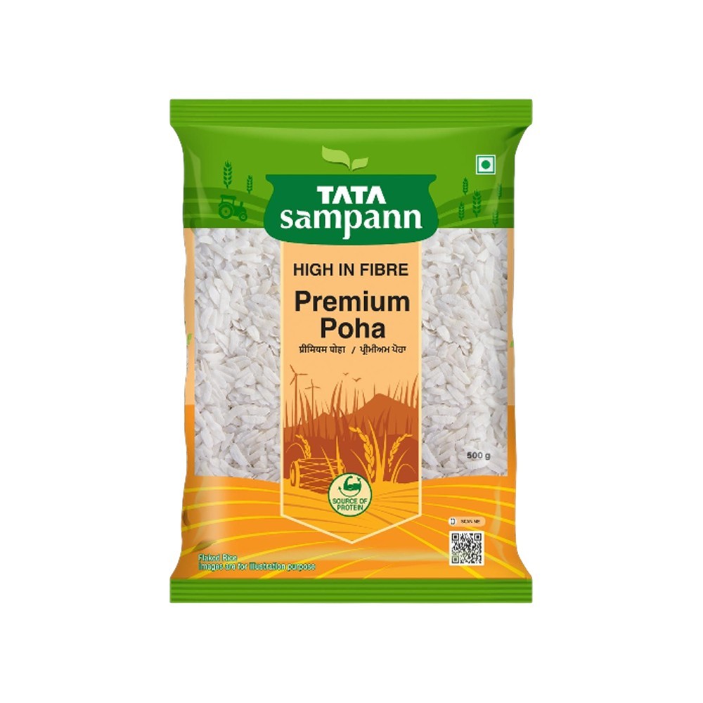 Tata Sampann High in Fibre Premium Thick Poha