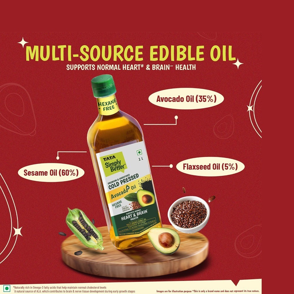 Tata Simply Better Cold Pressed Blended Avocado Oil