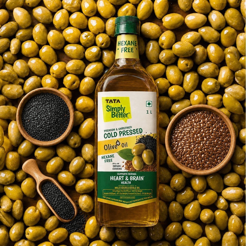 Tata Simply Better Cold Pressed Blended Olive Oil