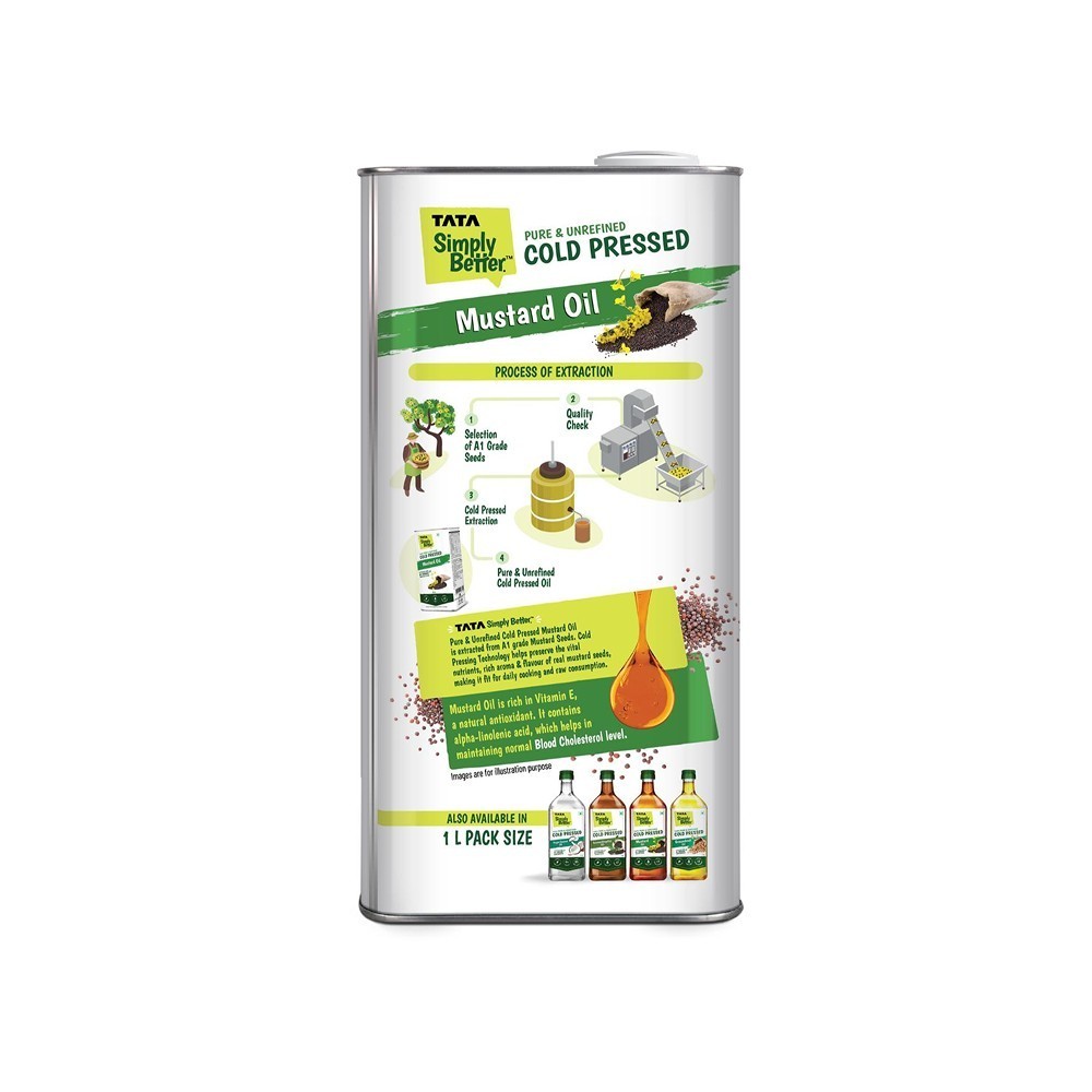 Tata Simply Better Cold Pressed Mustard Oil