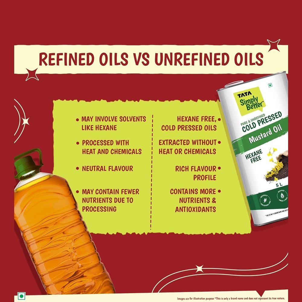 Tata Simply Better Cold Pressed Mustard Oil