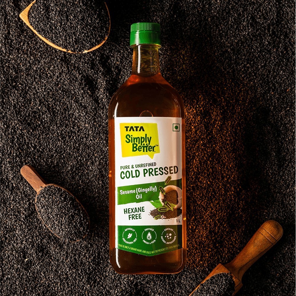 Tata Simply Better Cold Pressed Sesame Oil /Til Oil