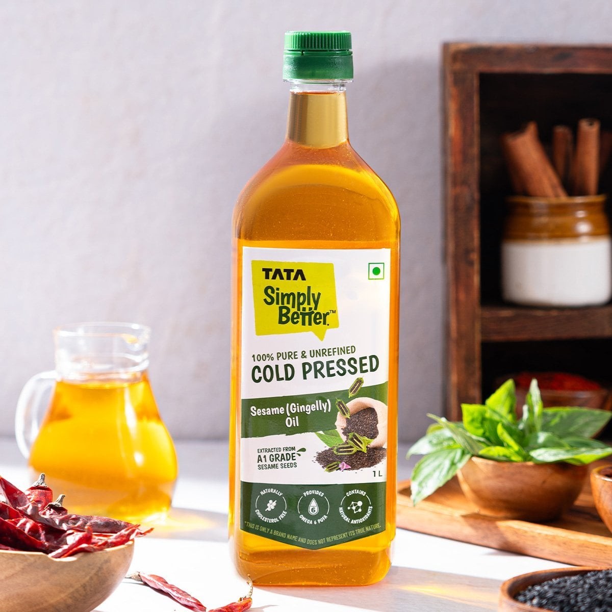 Tata Simply Better Cold Pressed Sesame Oil /Til Oil