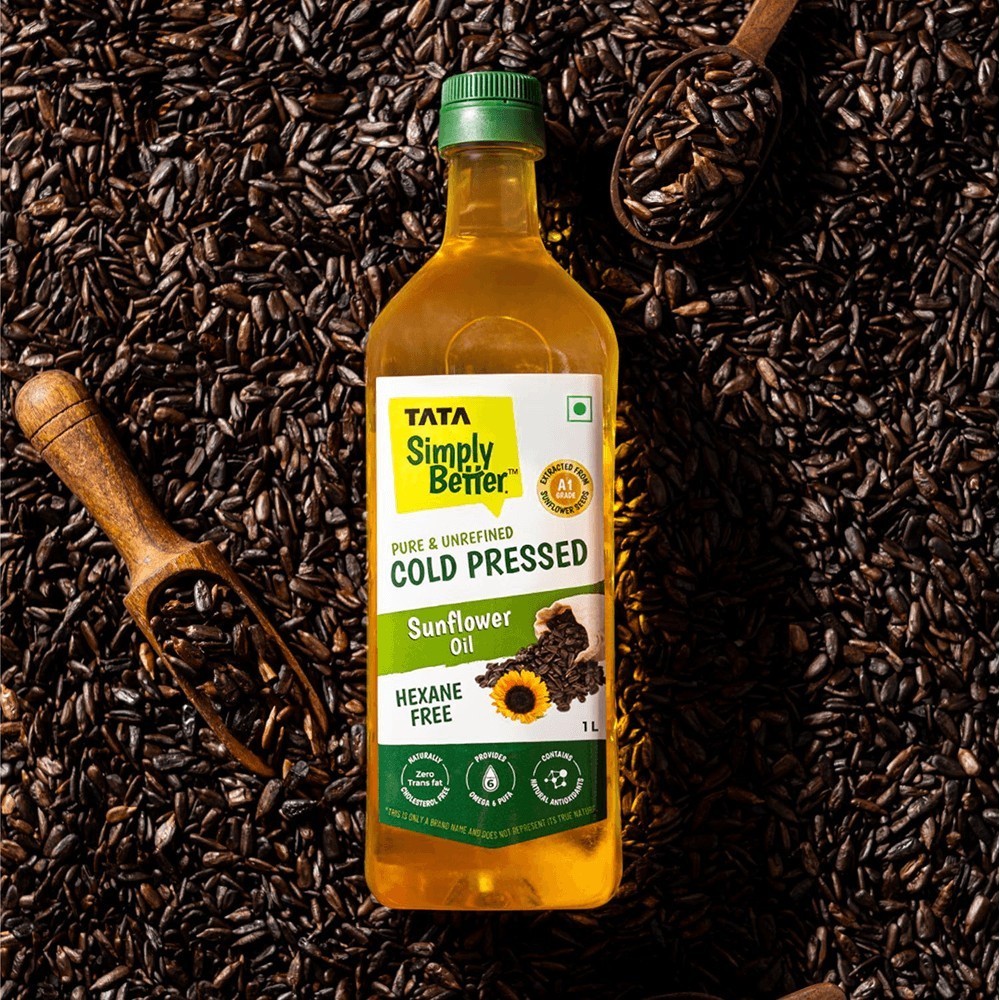 Tata Simply Better Cold Pressed Sunflower Oil