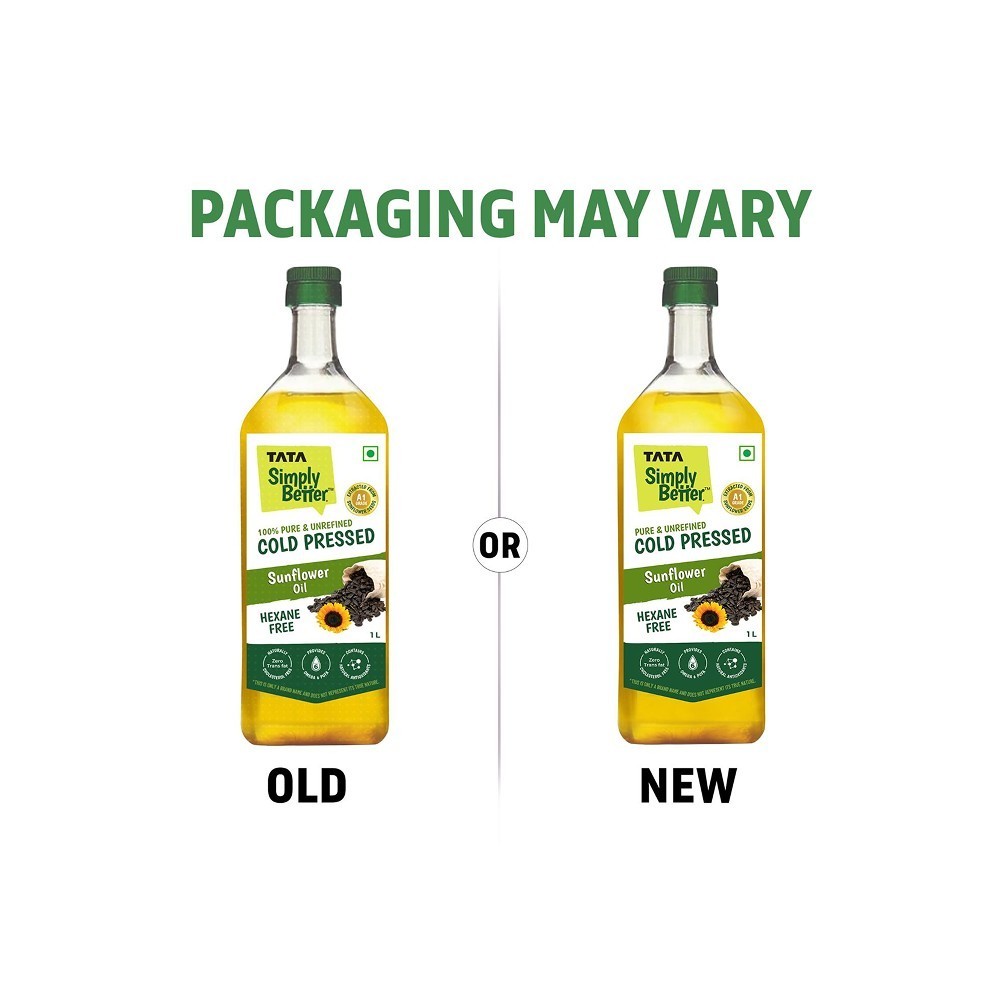 Tata Simply Better Cold Pressed Sunflower Oil