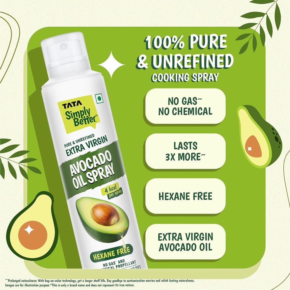 Tata Simply Better Extra Virgin Avocado Oil Cooking Spray