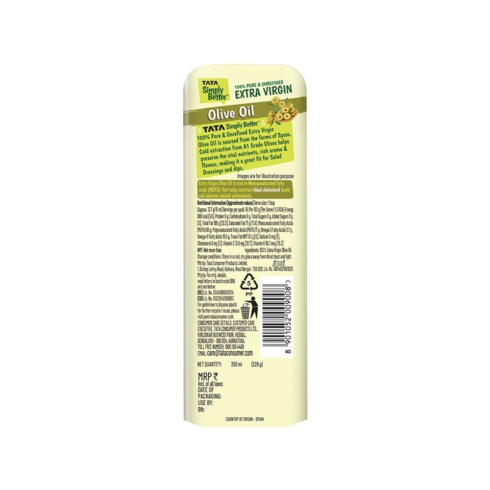 Tata Simply Better Extra Virgin Olive Oil