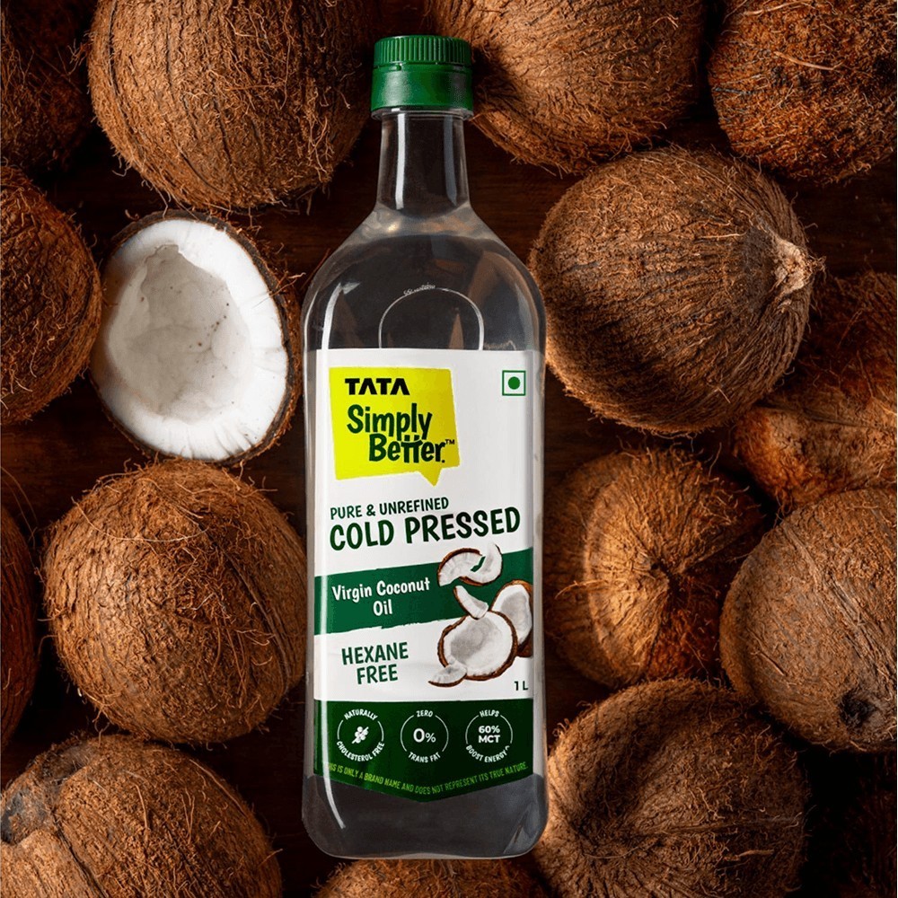Tata Simply Better Pure Cold Pressed Virgin Coconut Oil