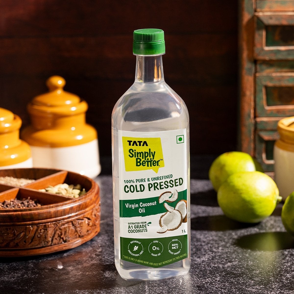 Tata Simply Better Pure Cold Pressed Virgin Coconut Oil