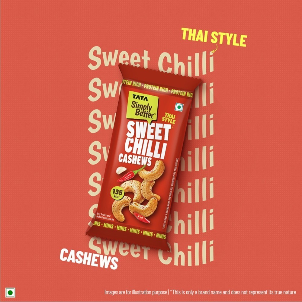 Tata Simply Better Sweet Chilli Flavoured Cashew