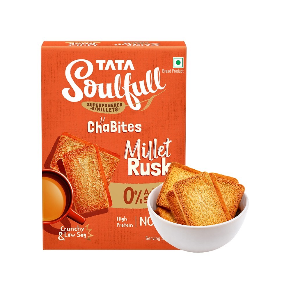 Tata Soulfull Chabites Millet Rusk