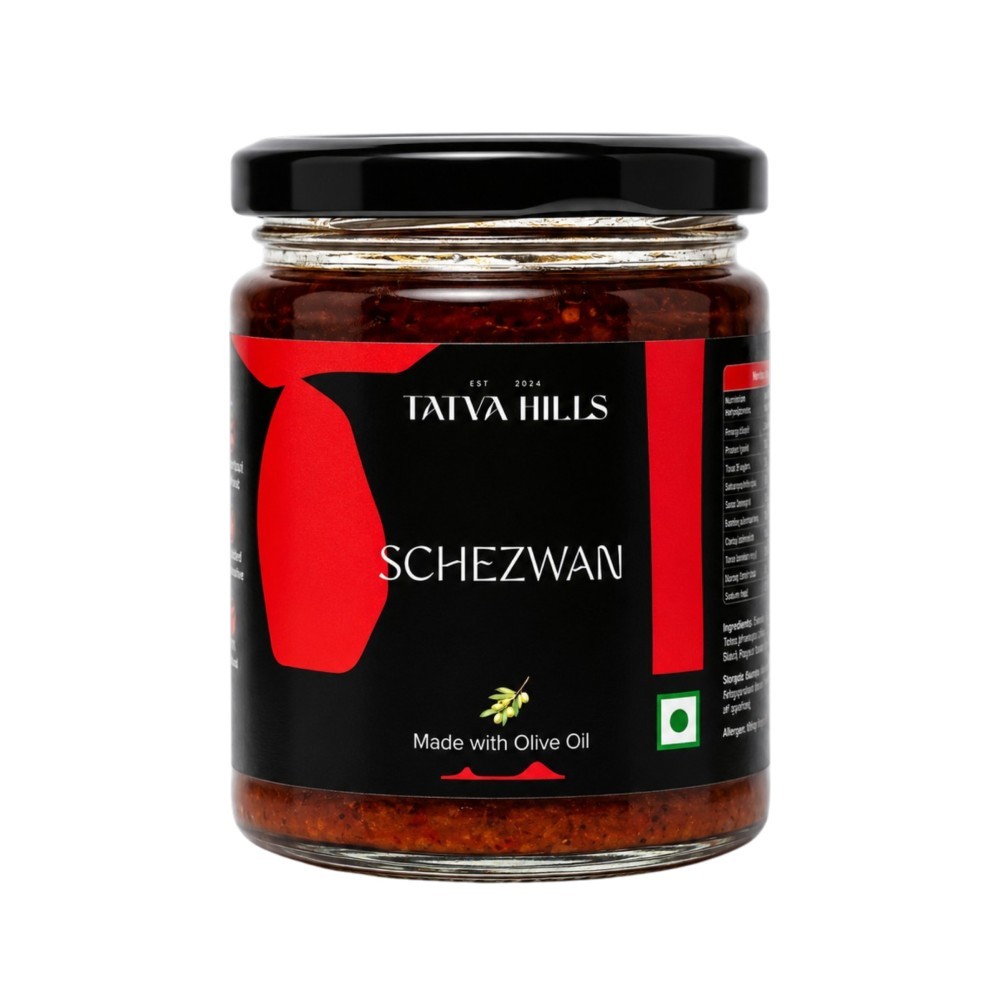 Tatvahills Schezwan Sauce Made with Olive Oil