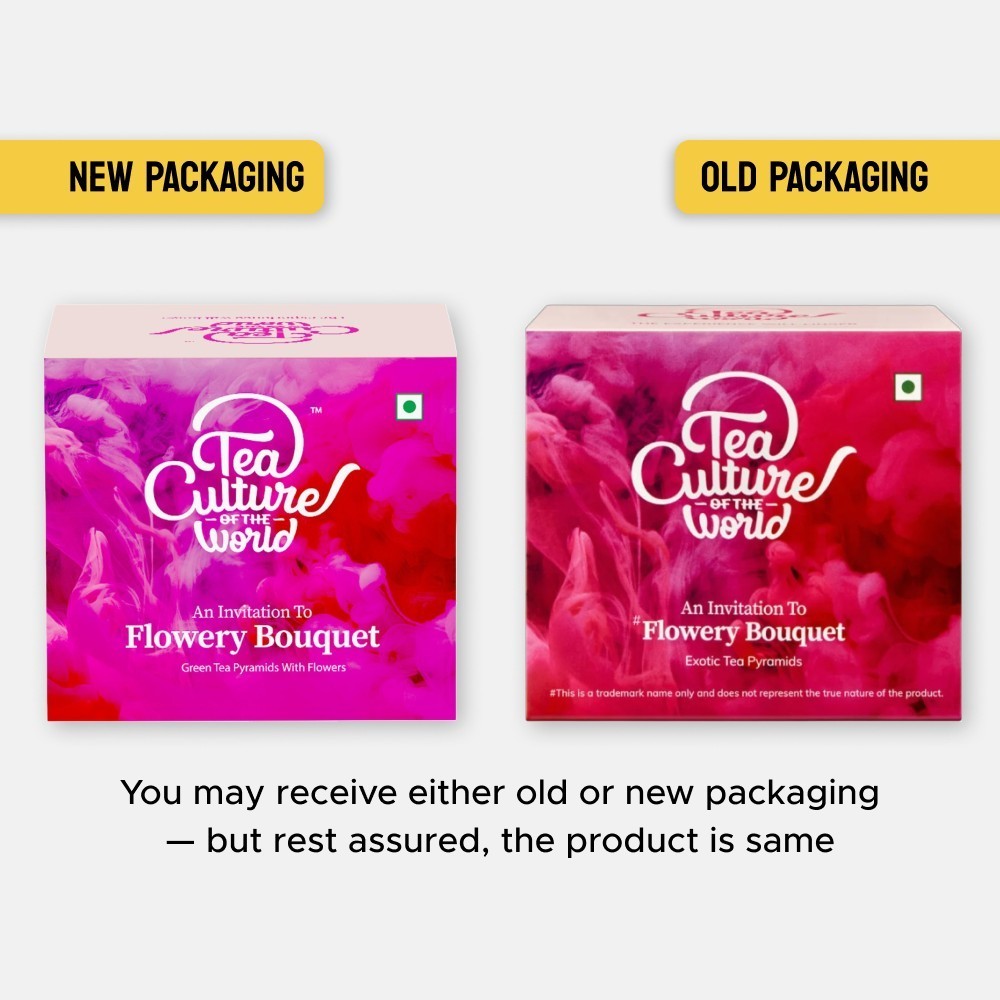 Tea Culture of the World Flowery Bouquet Tea Bags