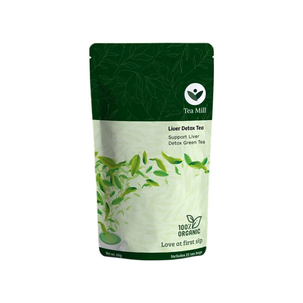 Tea Mill Liver Detox Green Tea Bags