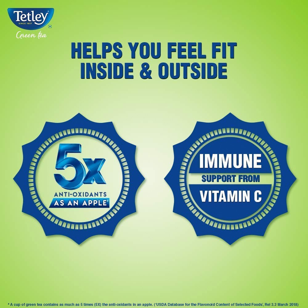 Tetley Classic Green Tea Bags (Immune with added Vitamin C)
