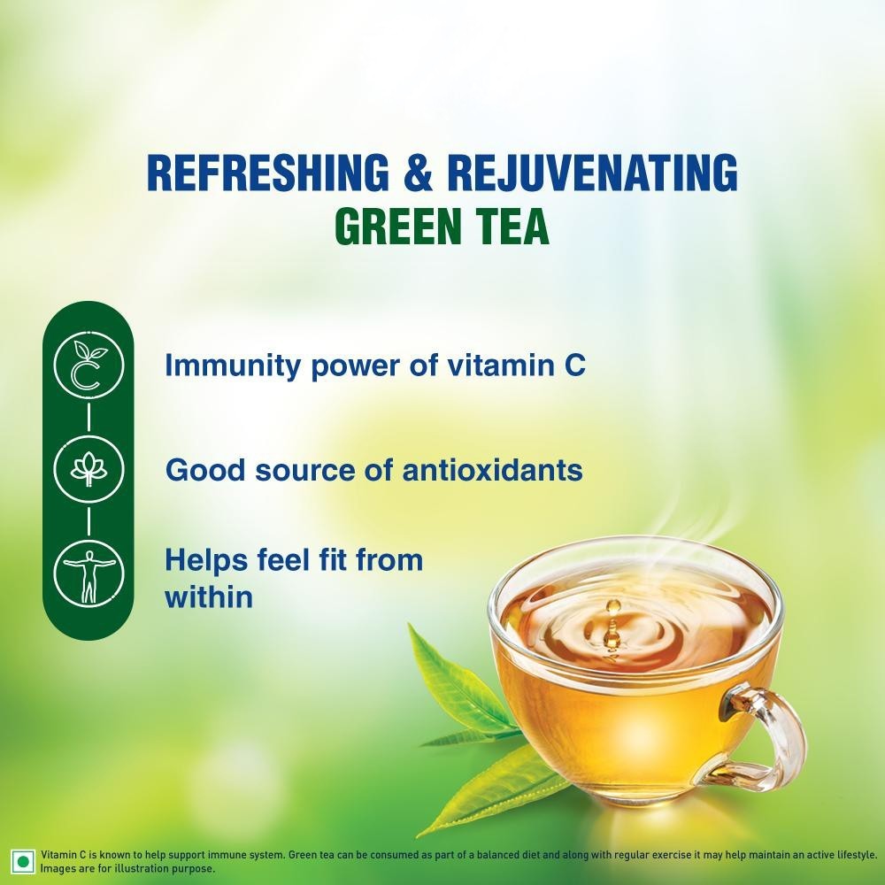 Tetley Immune with Added Vitamin C Green Tea (250 g)