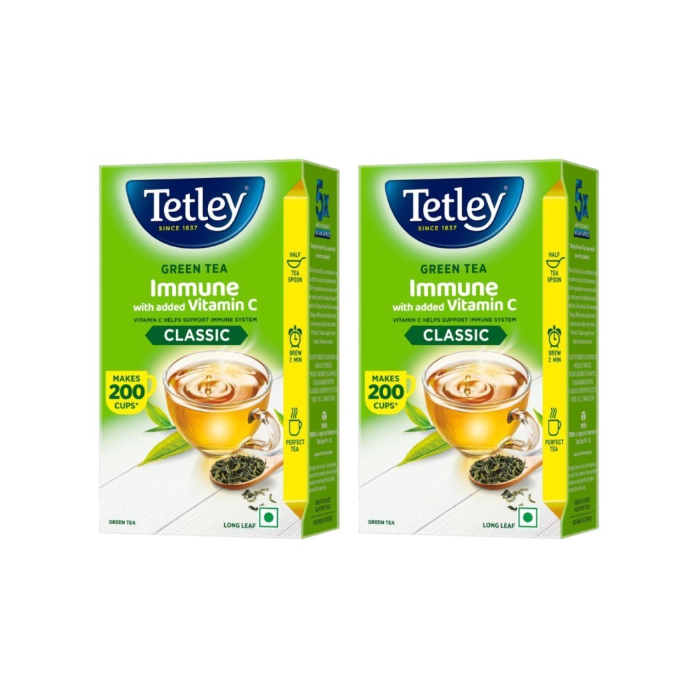 Tetley Immune with Added Vitamin C Green Tea (250 g)