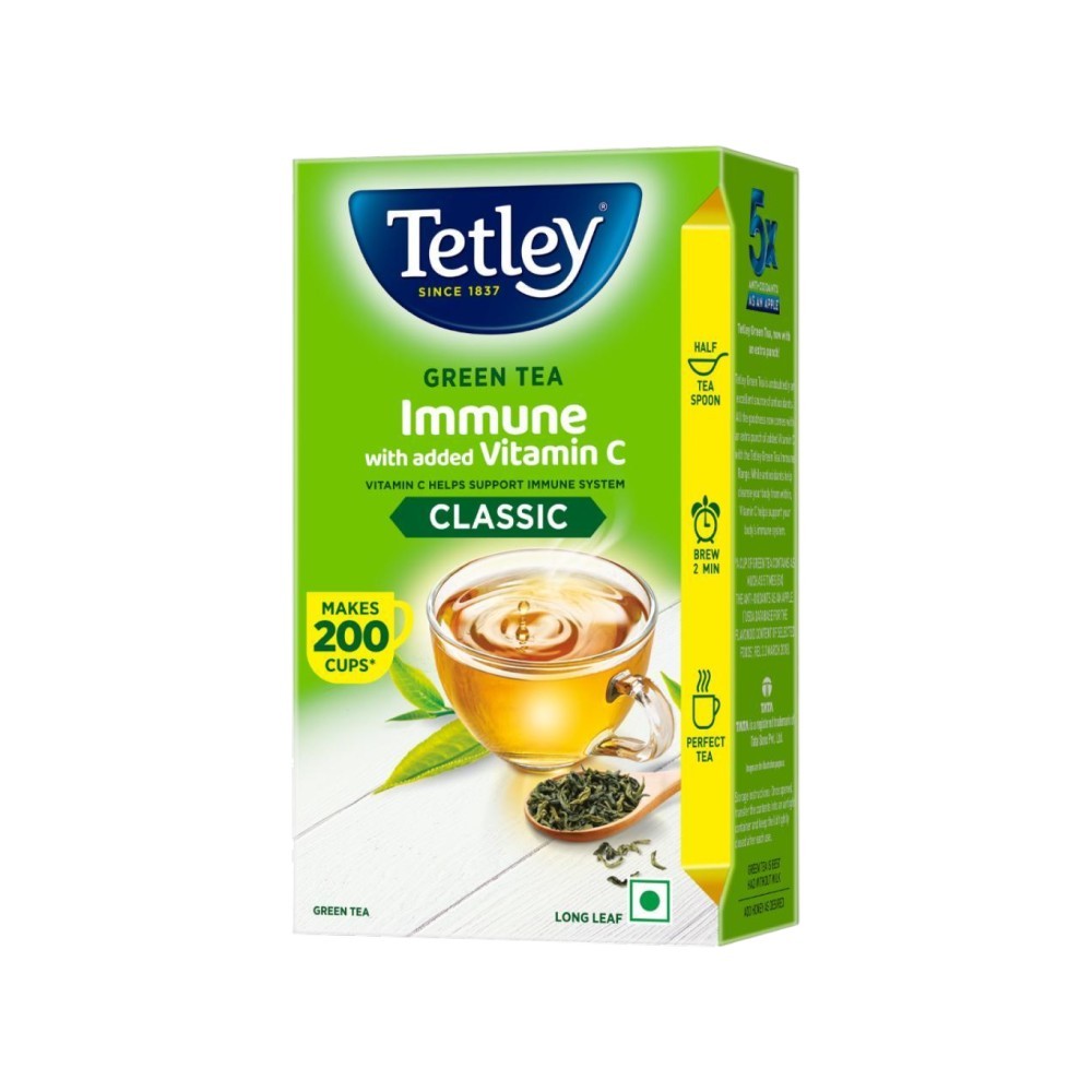Tetley Immune with Added Vitamin C Green Tea (250 g)
