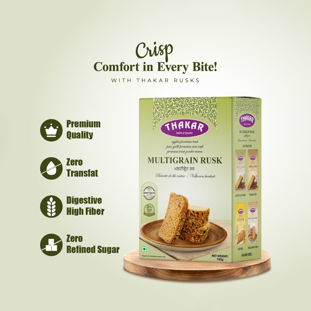 Thakar Multigrain Rusk