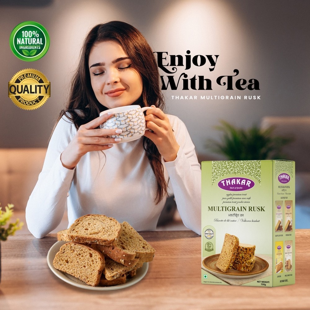 Thakar Multigrain Rusk