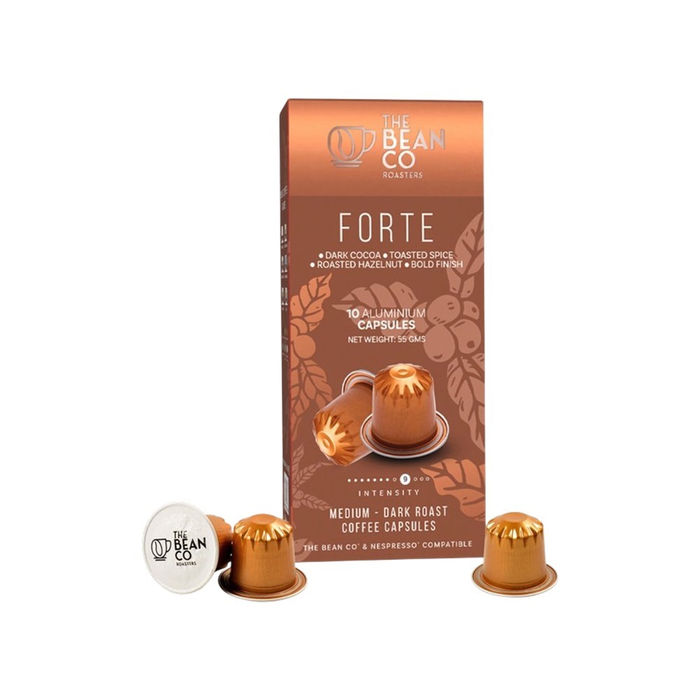 The Bean Co Roasters Forte Coffee Capsules (Medium-Dark Roast)