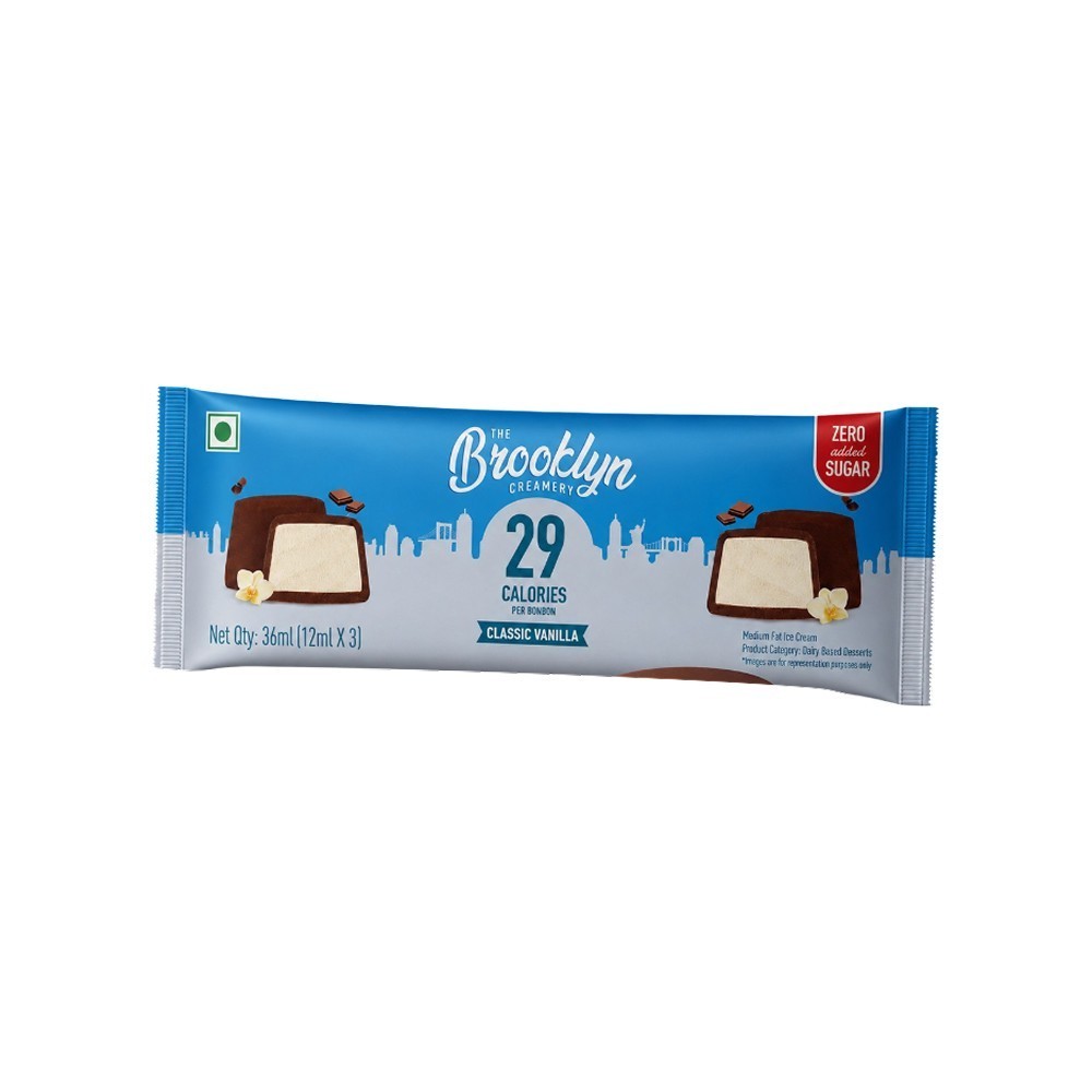 The Brooklyn Creamery Classic Vanilla Bonbon Ice Cream Bites
