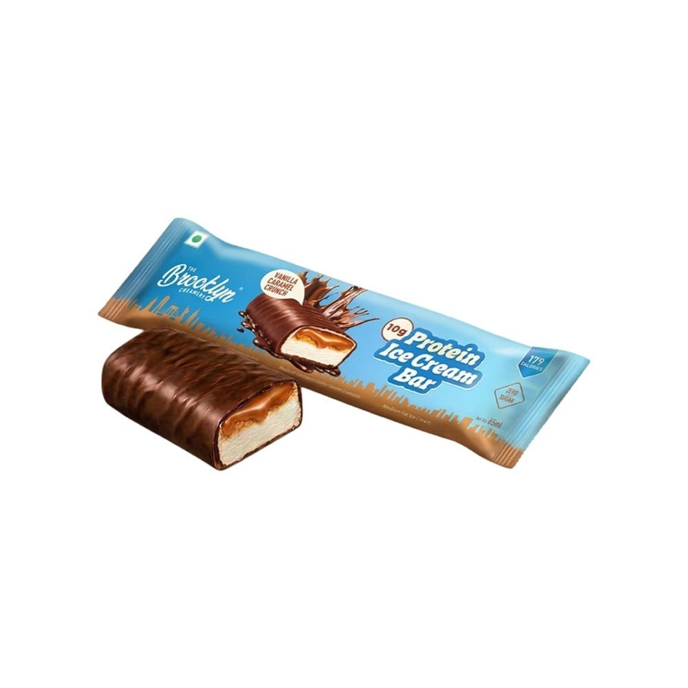 The Brooklyn Creamery Vanilla Caramel Protein Ice Cream Bar