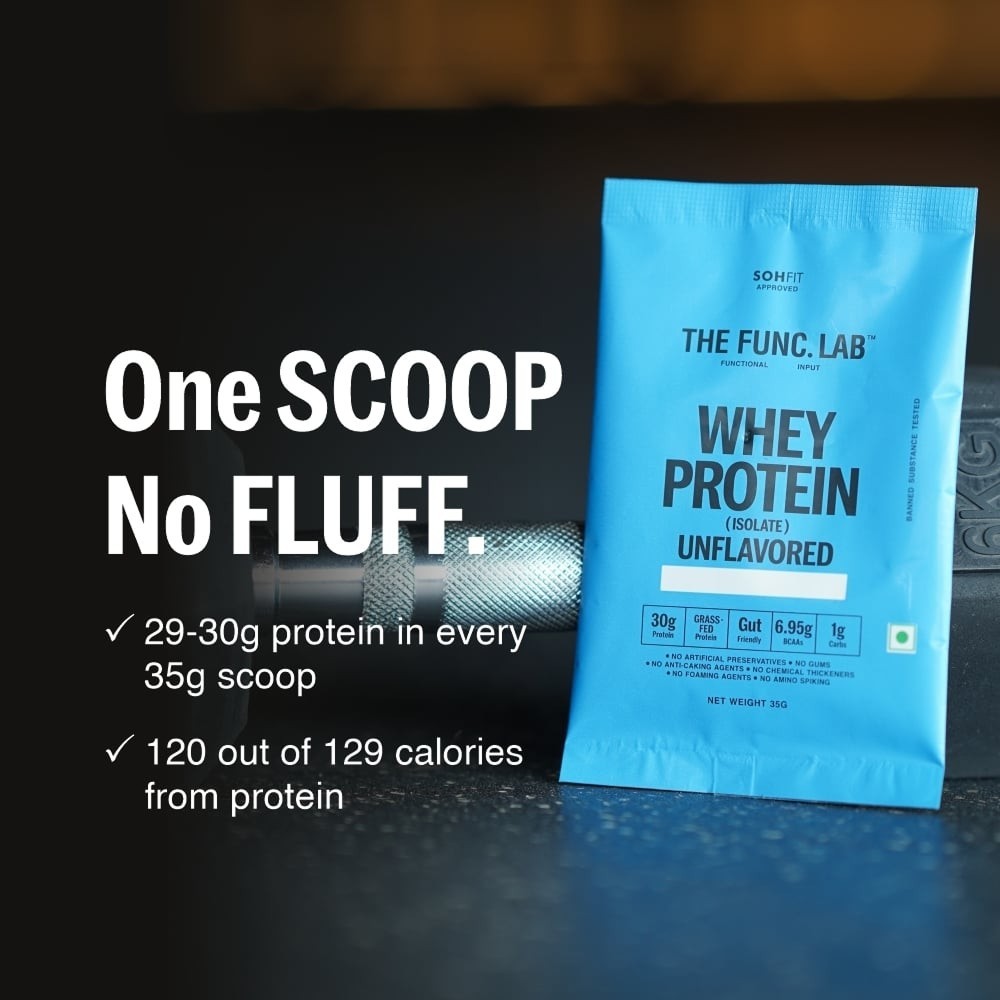 The Func. Lab Assorted Whey Protein Isolate Sachets
