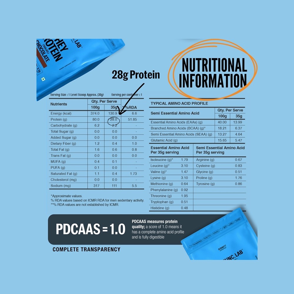 The Func. Lab Isolate Whey Protein (Dark Chocolate)
