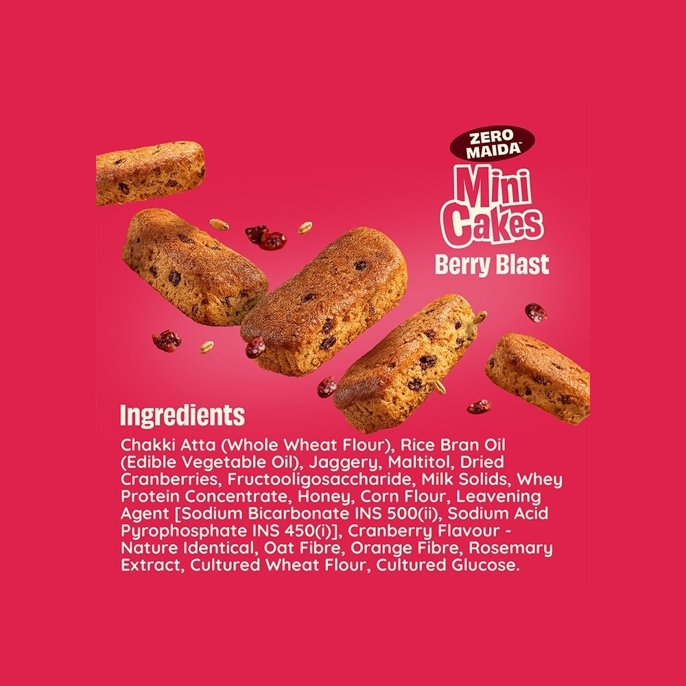 The Health Factory Berry Blast Mini Cake