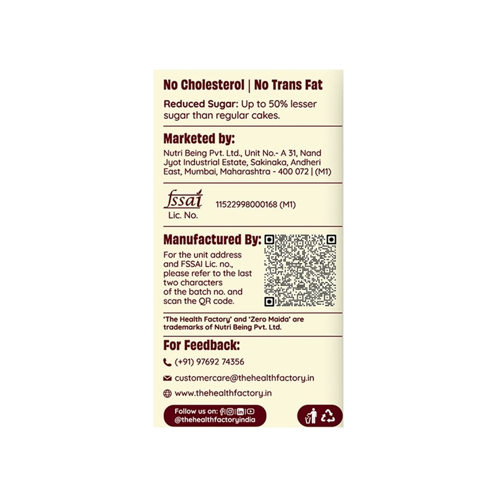 The Health Factory Roasted Almond Mini Cake