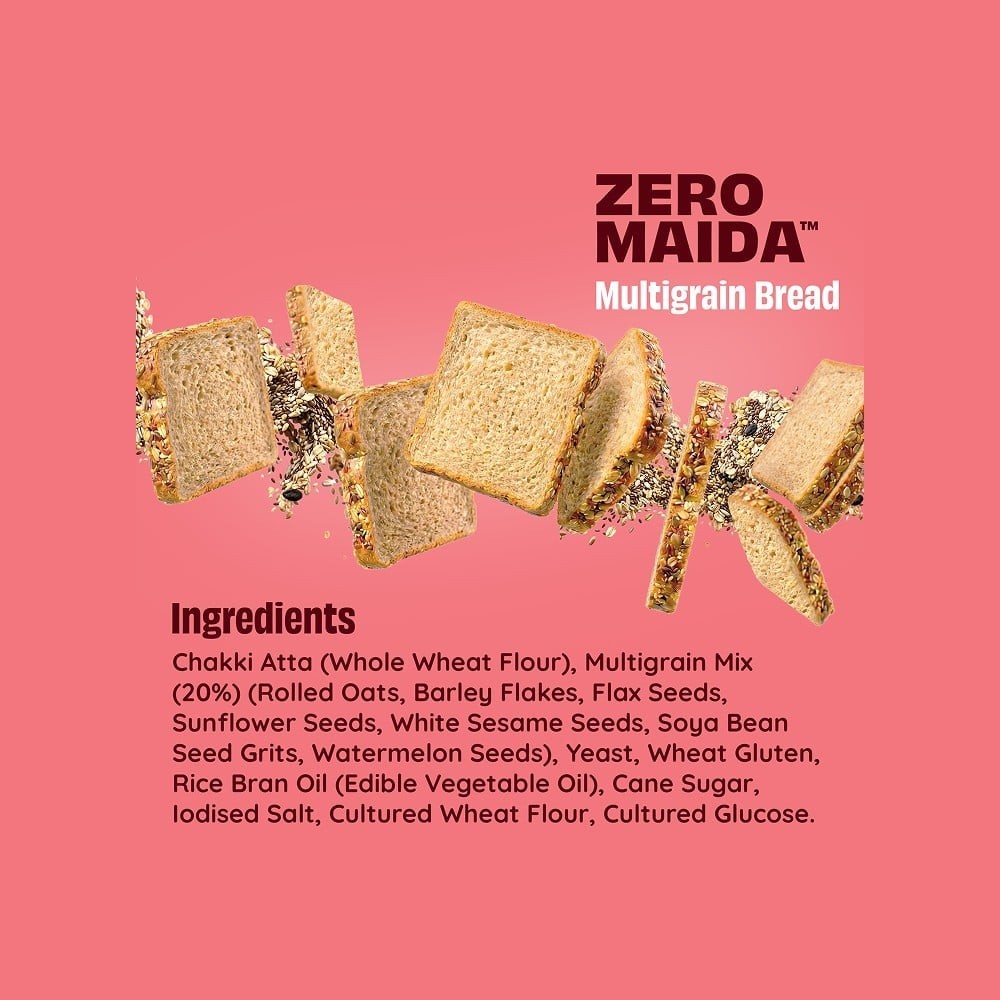 The Health Factory Zero Maida Multigrain Bread
