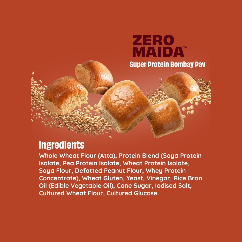 The Health Factory Zero Maida Protein Bombay Pav