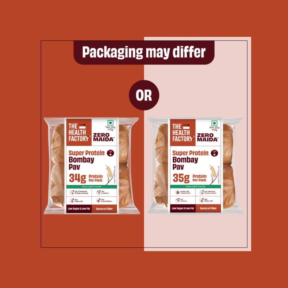 The Health Factory Zero Maida Protein Bombay Pav