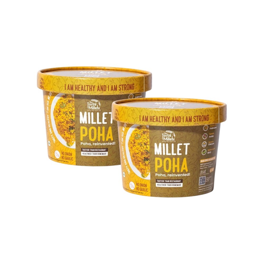 The Tasty Millets Healthy Instant High Fiber Poha