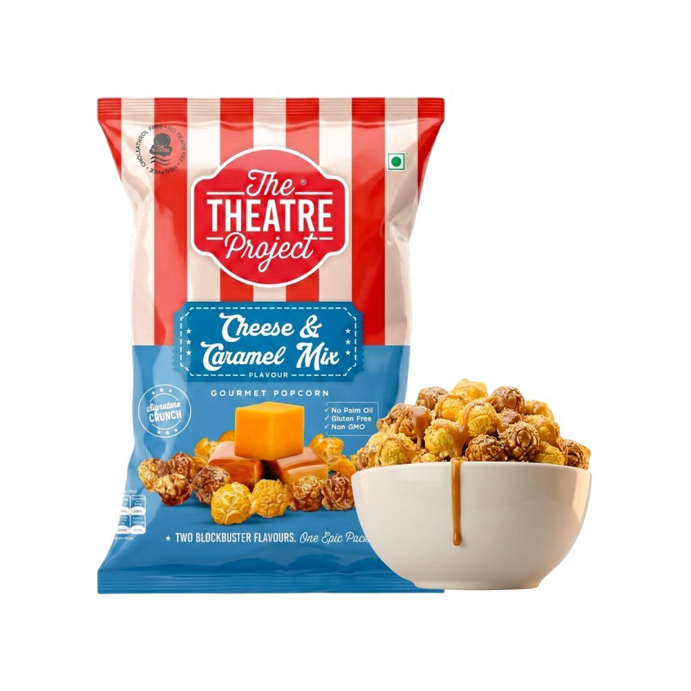 The Theatre Project Cheese & Caramel Popcorn