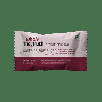 The Whole Truth Double Cocoa Protein Bar