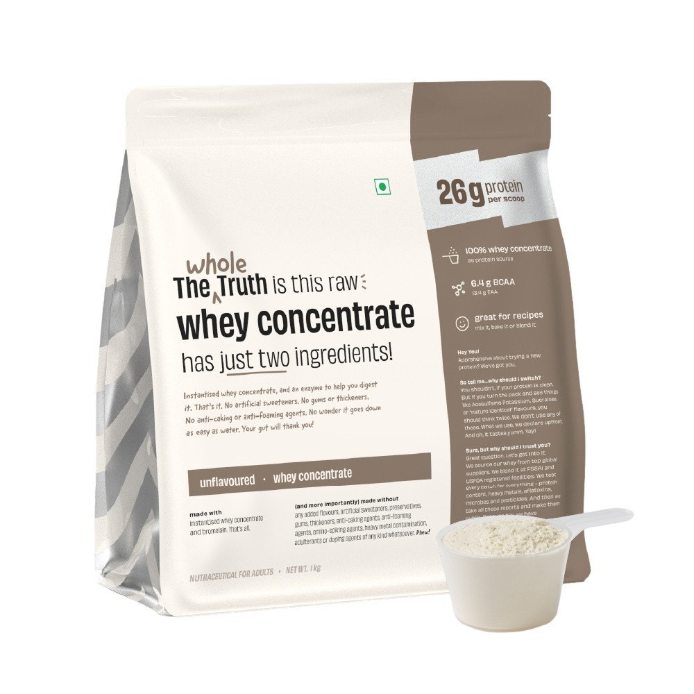 The Whole Truth Whey Protein Concentrate (Unflavoured)