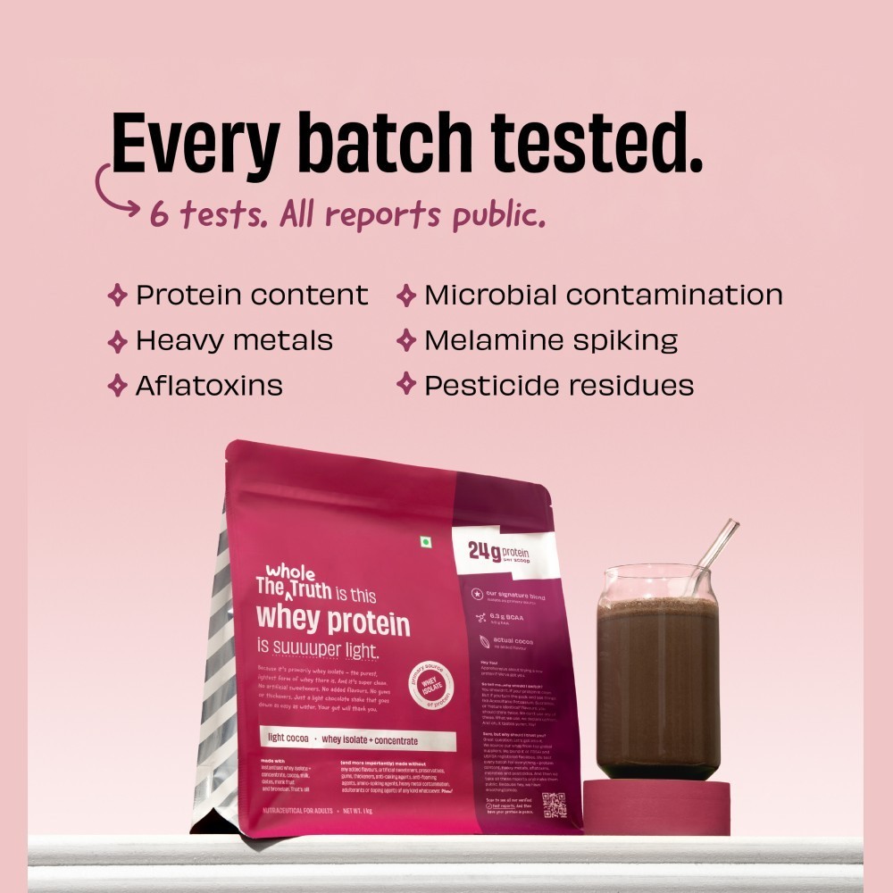 The Whole Truth Whey Protein (Light Cocoa)