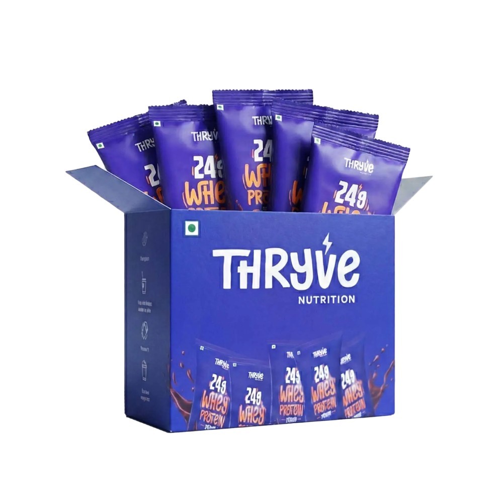 Thryve Nutrition Whey Protein Sachets (Chocolate)