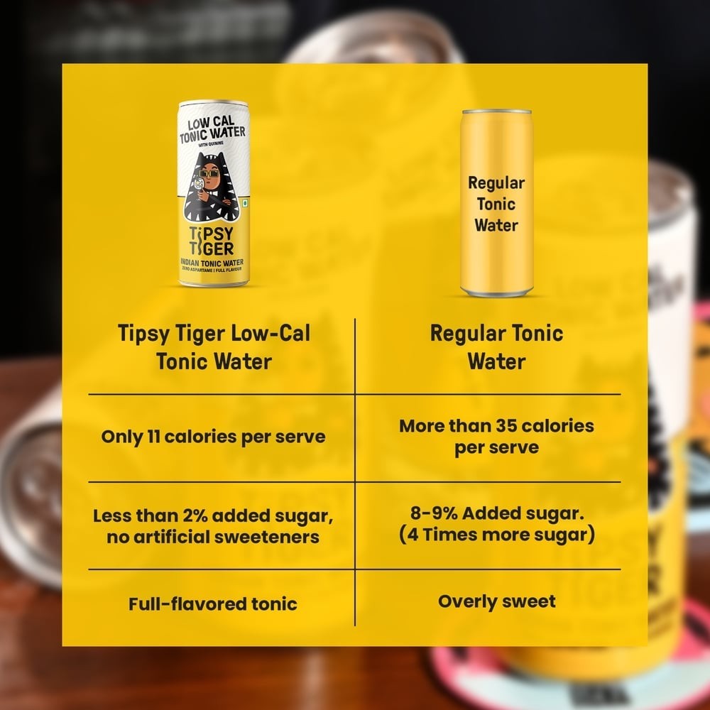 Tipsy Tiger Tonic Water