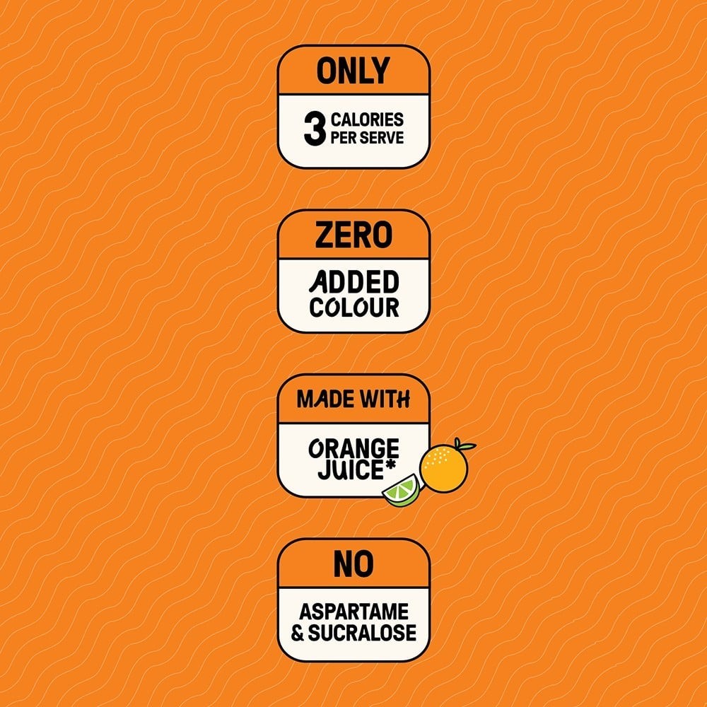 Tipsy Tiger Zero Sugar Orange Sparkling Lemonade