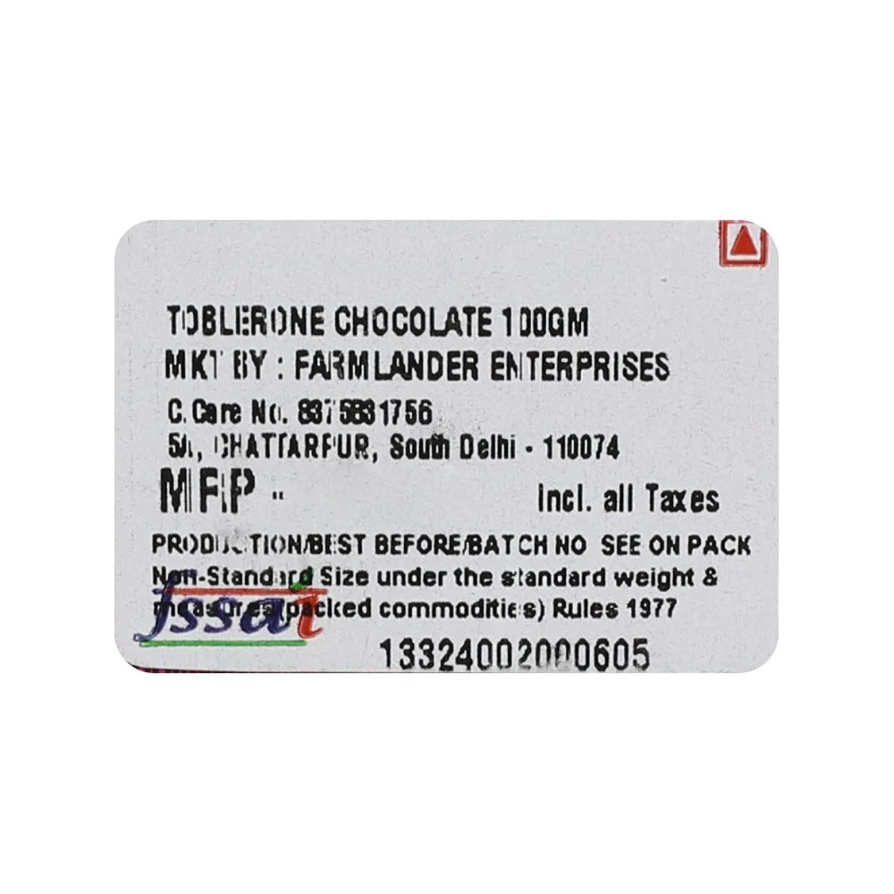 Toblerone Fruit & Nut Milk Chocolate Bar