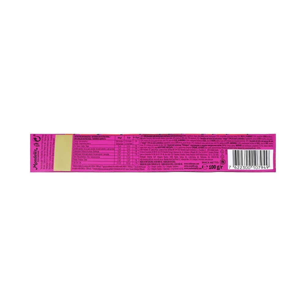 Toblerone Fruit & Nut Milk Chocolate Bar