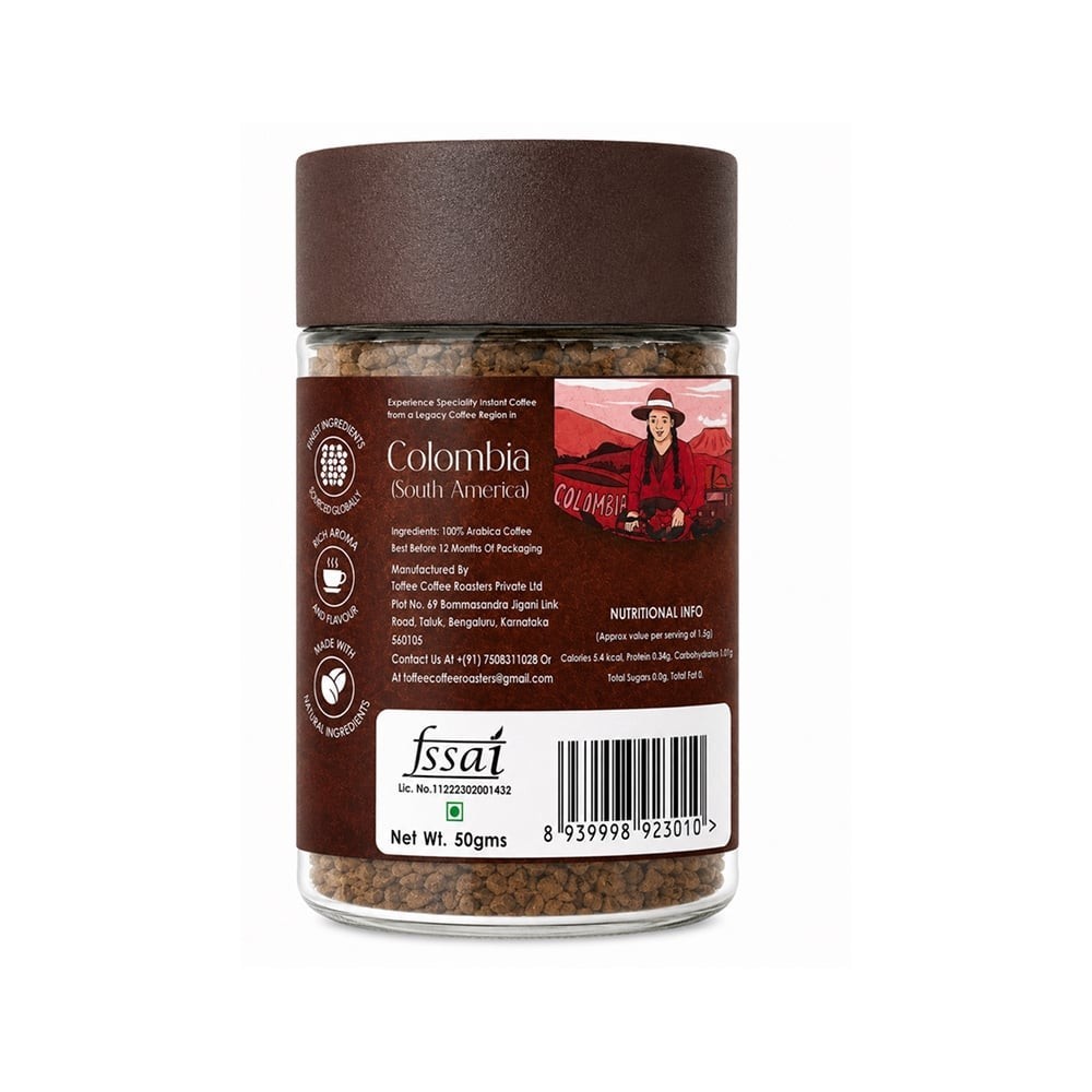 Toffee Coffee Roasters Colombia Instant Coffee